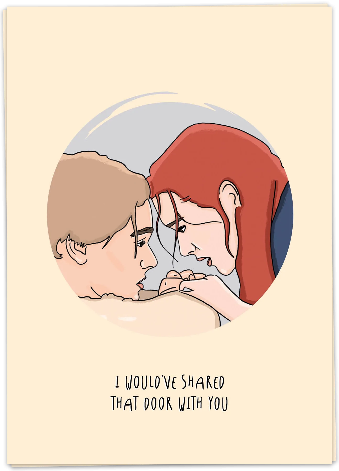 Titanic door - Kaart Blanche