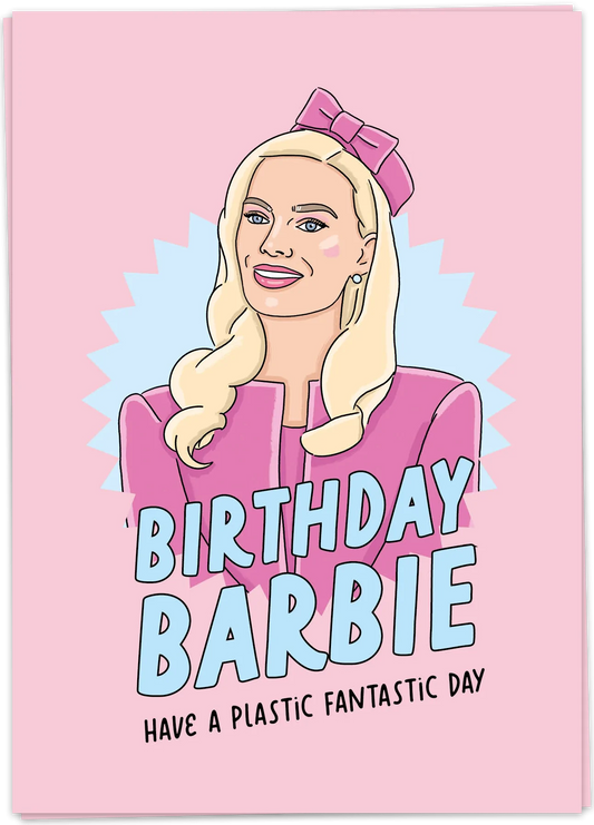 Birthday Barbie - Kaart Blanche