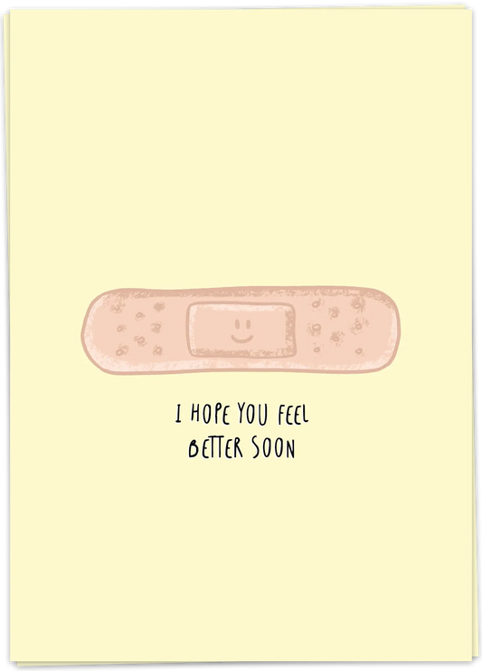 Feel better soon - Kaart Blanche