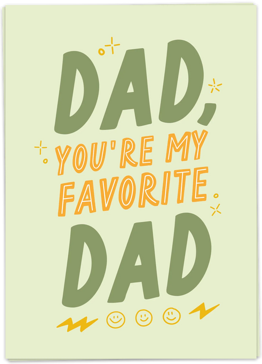 Favorite Dad - Kaart Blanche