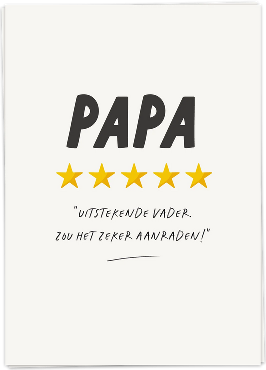 Papa review - Kaart Blanche