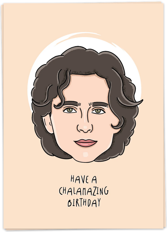 Chalamazing birthday - Kaart Blanche