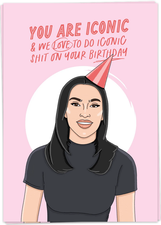 Iconic birthday - Kaart Blanche