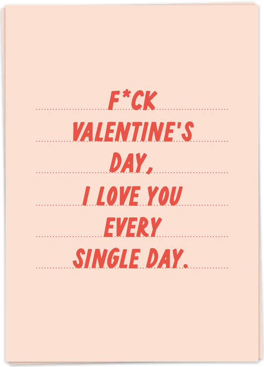 F*ck V-day - Kaart Blanche