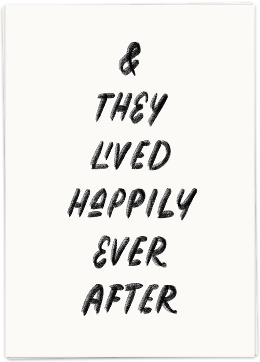 Happily ever after - Kaart Blanche