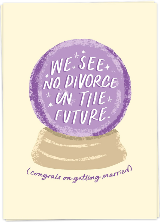 No divorce - Kaart Blanche