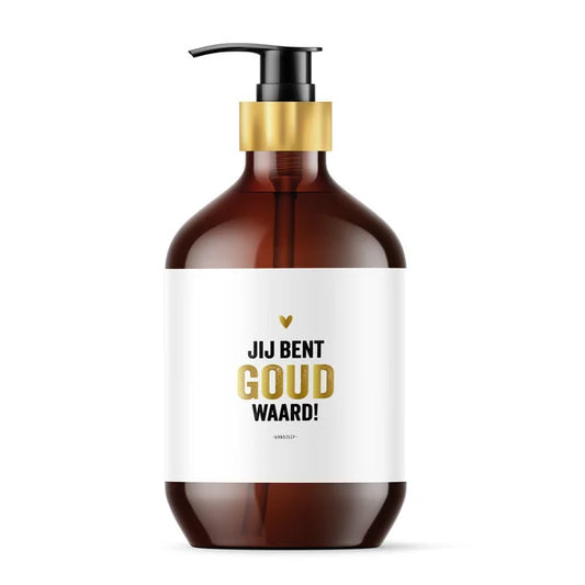 Handzeep Jij bent goud waard