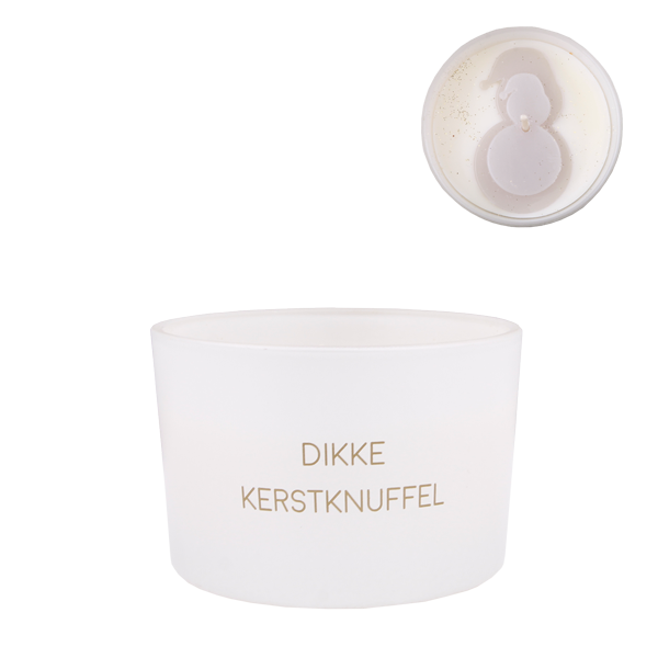 Geurkaars Dikke kerstknuffel