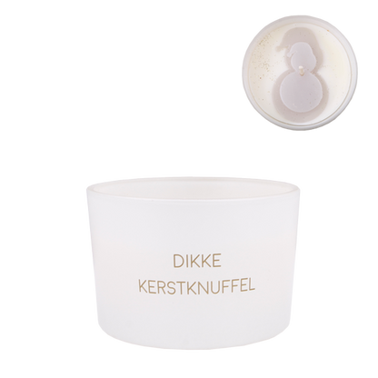 Geurkaars Dikke kerstknuffel
