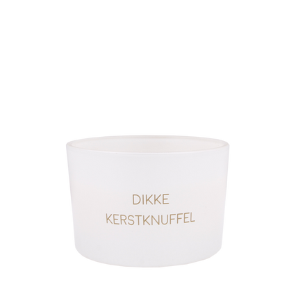 Geurkaars Dikke kerstknuffel