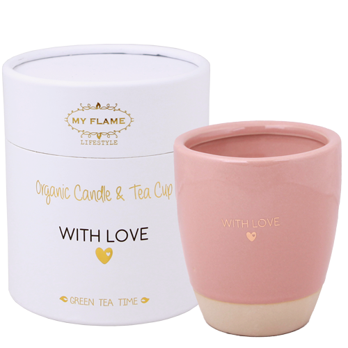 Geurkaars in theekop - With Love