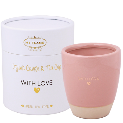 Geurkaars in theekop - With Love