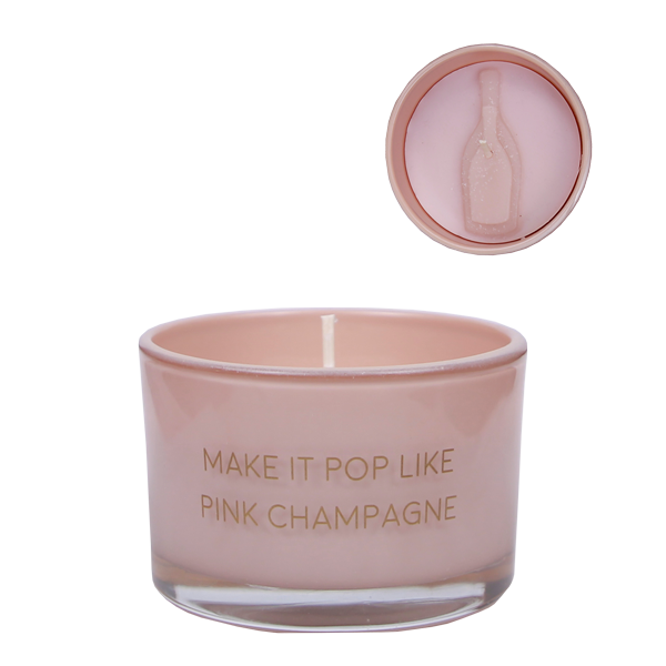 Geurkaars Pink Champagne