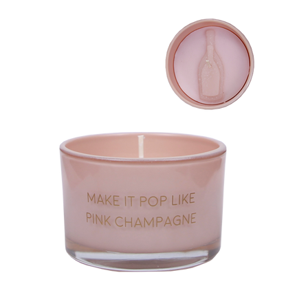 Geurkaars Pink Champagne