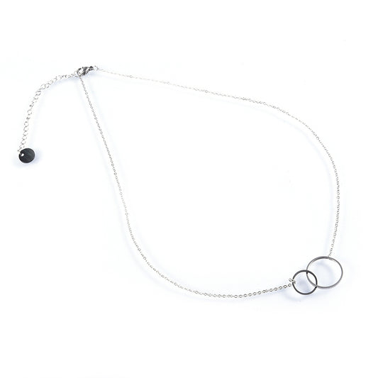 Ketting Double O zilver