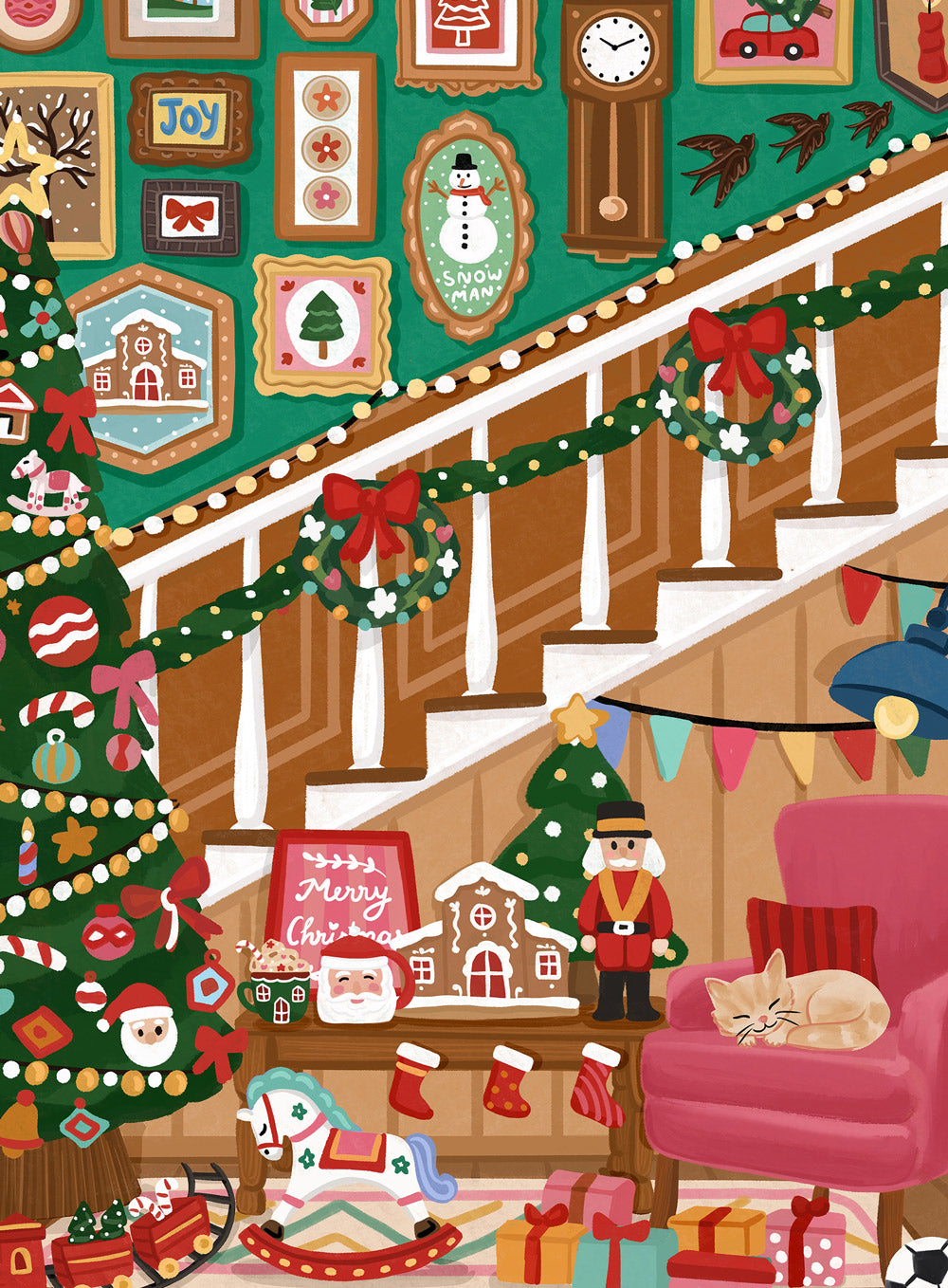 Mini puzzel Christmas