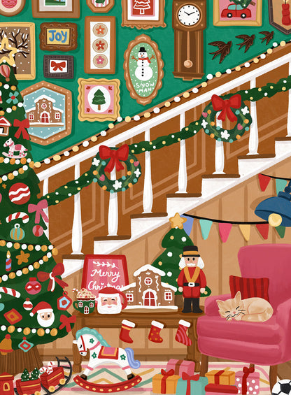 Mini puzzel Christmas