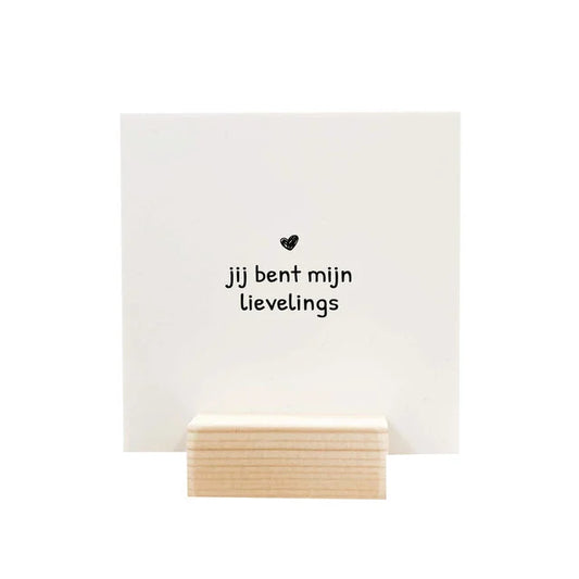 Blockie Jij bent mijn lievelings