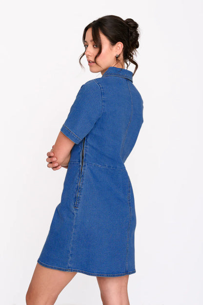 Denim kleedje