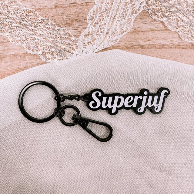 Sleutelhanger Superjuf