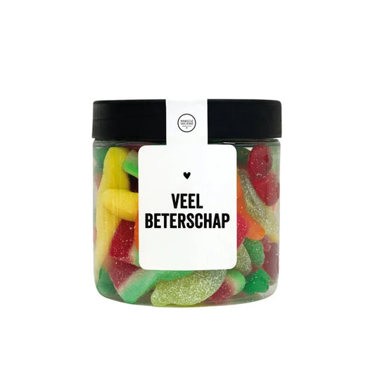 Snoeppot Veel beterschap
