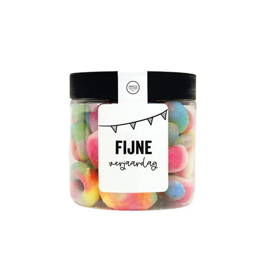 Snoeppot Fijne verjaardag