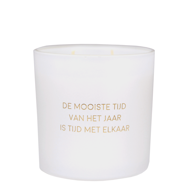 Geurkaars De mooiste tijd van het jaar