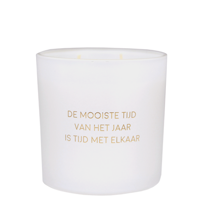 Geurkaars De mooiste tijd van het jaar