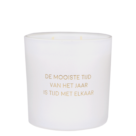 Geurkaars De mooiste tijd van het jaar