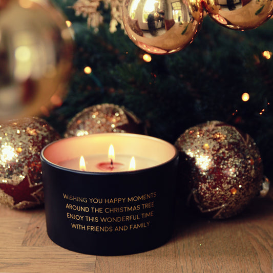 Geurkaars Wishing you happy moments