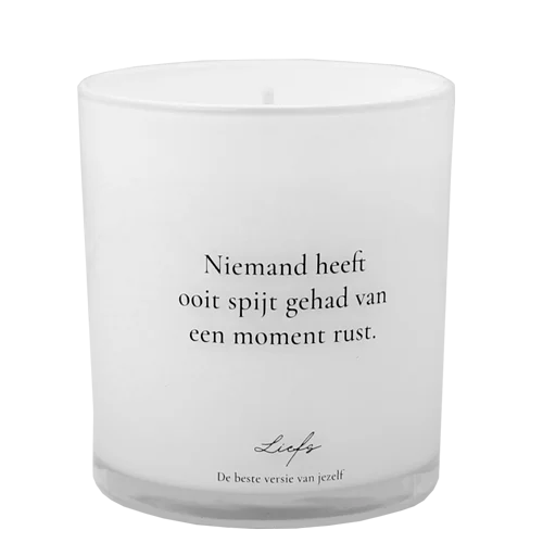 Geurkaars Neem een moment van rust