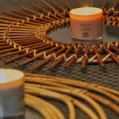 Geurkaars Vier de liefde