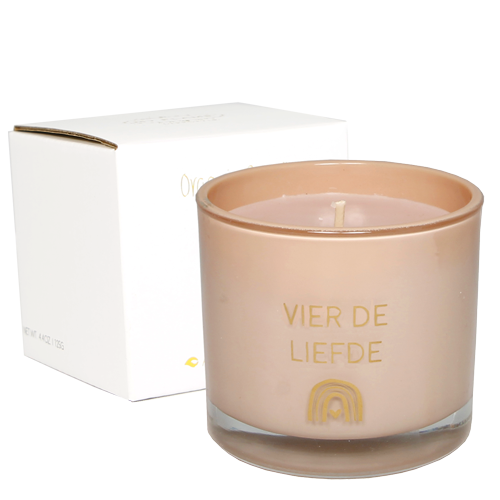 Geurkaars Vier de liefde