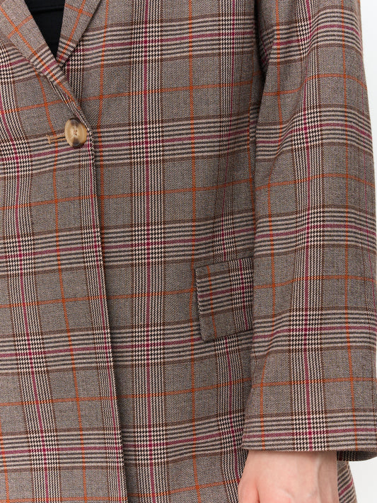 Geruite blazer
