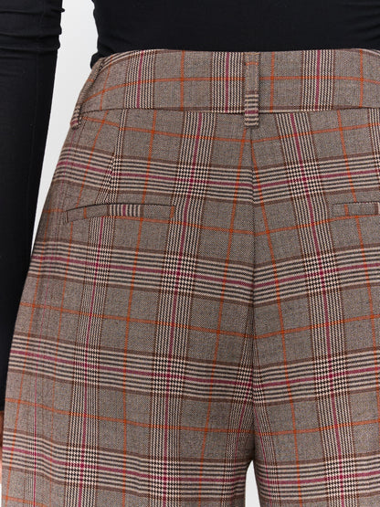 Geruite broek
