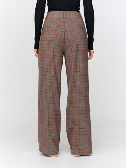 Geruite broek