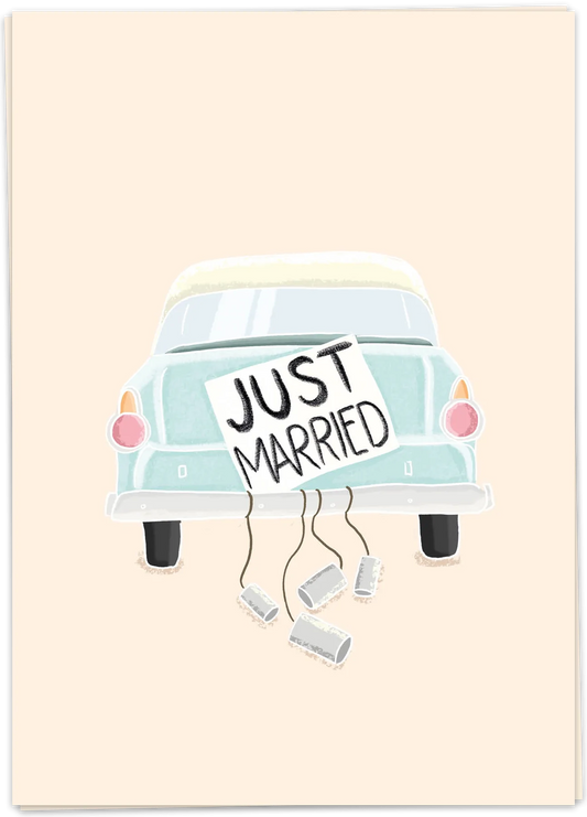 Just married - Kaart Blanche