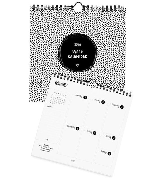 Weekkalender 2026