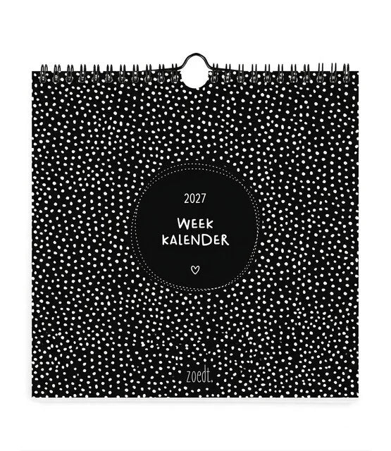 Weekkalender 2027 - Zoedt