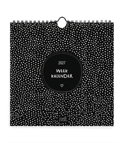 Weekkalender 2027 - Zoedt